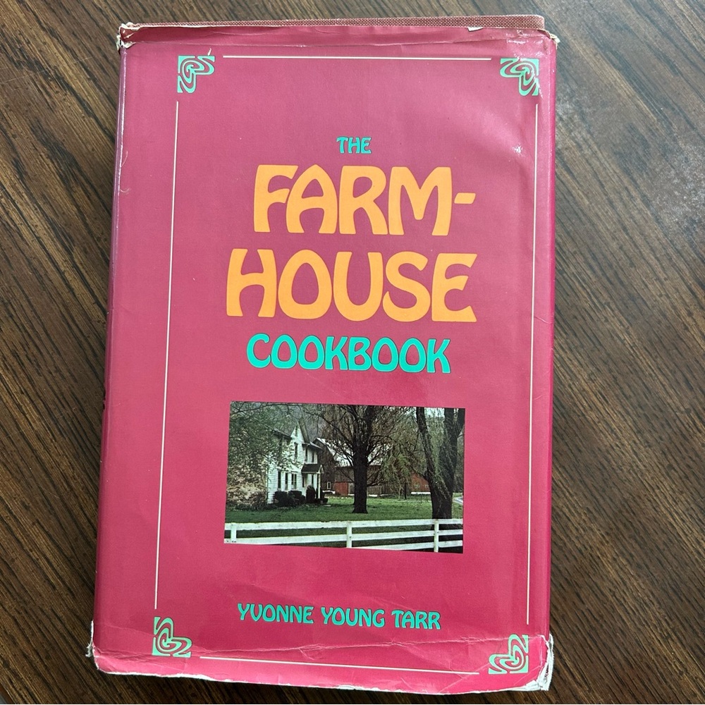 The Farmhouse Cookbook by Yvonne Young Tarr -‎ Red Cover
